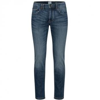 Camel Active Madison 5‑Pocket Jeans – Herren, blau, Baumwolle, 42/32
