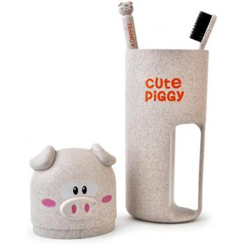 Accesorios de Viaje Cute Piggy: Organizador y Copa de Lavado
