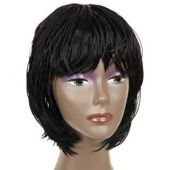Feibin Short Synthetic Braided Wig Afro Twist B195