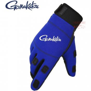 Gamakatsu Tactical Fishing Gloves – 3‑Finger, Sport‑Grade, Weather‑Proof, Non‑Slipping