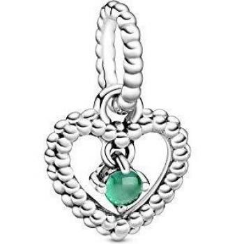Charm Colgante Esferas Verde Bosque
