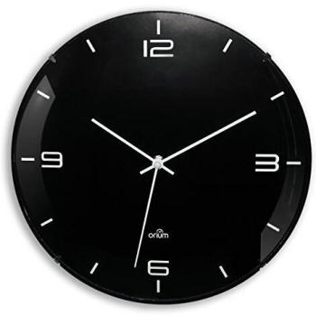 Orium Elegante Wanduhr 29 cm schwarz
