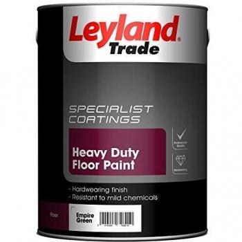 5 Litre Leyland Trade Heavy Duty Floor Paint in Empire Green