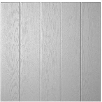 Polystyrène Dalle de plafond Decosa Athen – gris clair, 50 cm × 50 cm