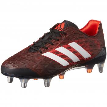 Adidas Kakari Light SG Rugby Boots, Black (Negbas/Ftwbla/Rojbas), 9 UK