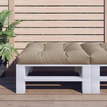 Cojín de Exterior para Pallet 70x70x12 cm Tortora