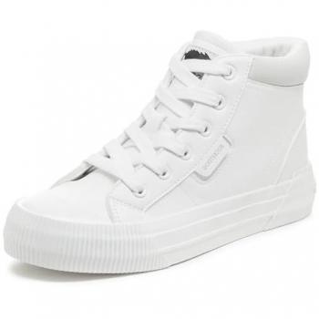 Rocket Dog Women's Cheery White High-Top Trainers Size UK 4