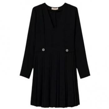 Twin-Set Kleid für Damen Größe 42 Schwarz