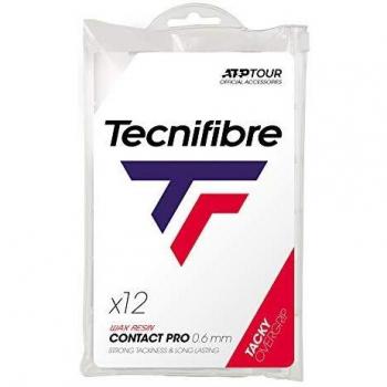 Tecnifibre Contact Pro Tennis Overgrip Pack of 12