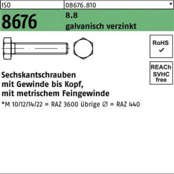 Nobrand Sechskantschraube M14x1,5x80 Feingewinde