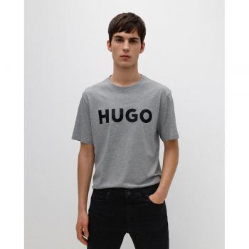 HUGO T-Shirt mit Label-Schriftzug Modell 'DULIVIO', Größe M