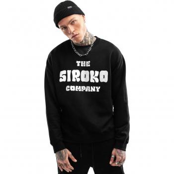 Sudadera Bond Siroko para hombre en color negro