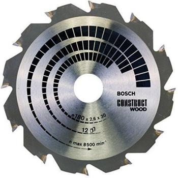 Bosch PT Lame de scie circulaire pour bois CW WO H 180x30-12
