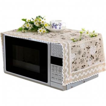 Microwave Oven Cloth Cover with Pockets