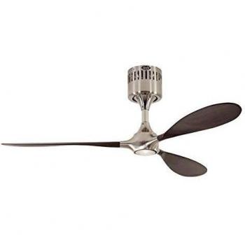 Ventilateur de plafond Helico Paddel Chrome Brossé