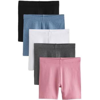 Next Black/ Pink/ Blue/ White/ Grey 5er Pack Cycleshorts (3‑16 Jahre) – Jungen