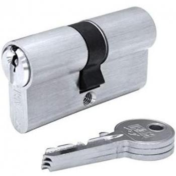Cilindro IFAM F5S3535N Níquel Europeo Plateado Latón Leva Larga (70 mm)