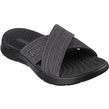 Skechers Donna Sandali Impressed Nero/Grigio