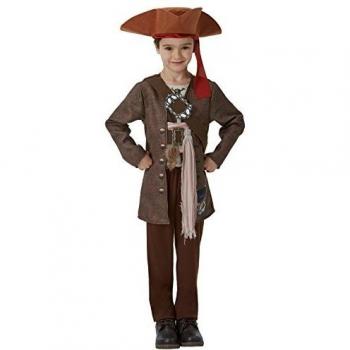 Costume luxe Jack Sparrow : pirate des Caraïbes : 5/6 ans Rubie's