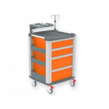 Kart di Emergenza Compatto Arancione