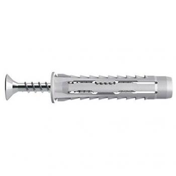 DiAll Multifunction Electrical Plugs with Screws (10x50mm), 30 Count