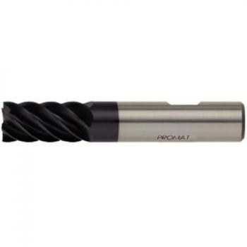 Fresa Frontal de Corte DIN 6527 L 12 mm VHM TiAlN 35-38