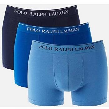 Classic Polo Ralph Lauren Boxers Trio Bleu – 3 en un pack