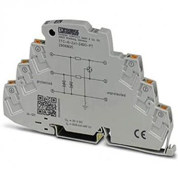 Phoenix Contact TTC-6-2X1-24DC-PT per montaggio su guida DIN