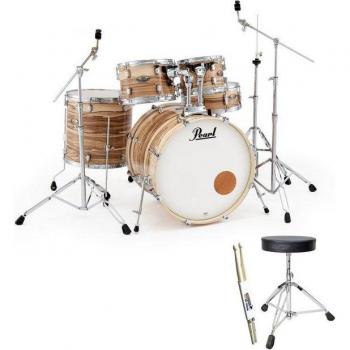 Pearl Schlagzeug Decade Maple 22 Zoll mit Zubehör für Fortgeschrittene