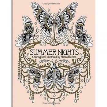 BEST Summer Nights Coloring Book Daydream Coloring Series About The Au UK Selle