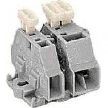 WAGO 261-303/331-000 Morsetto singolo 6 mm A molla Grigio