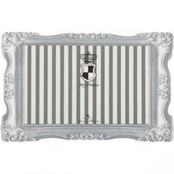 Trixie Mon Prince Tapis de Porte, 44 × 28 cm, Gris