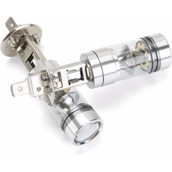 Farol LED Par 20x5 W H1/H3 100 W Cree 8000 K