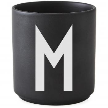 Café Mug « Noir et Lettrage »
