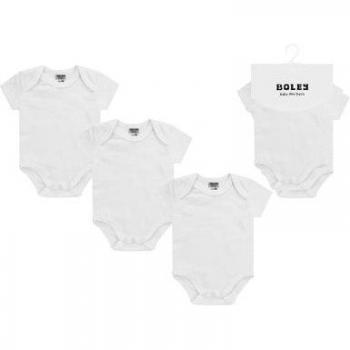 Body manica corta bianco 3-pack JACKY