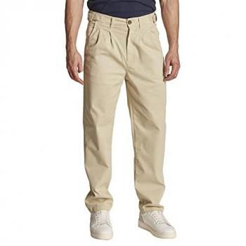 LA MARTINA Gürtelschlaufen Hose Beige 34