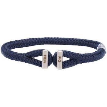 Gioielli da uomo Pig & Hen Bracciale Icy Ike Navy/Silver