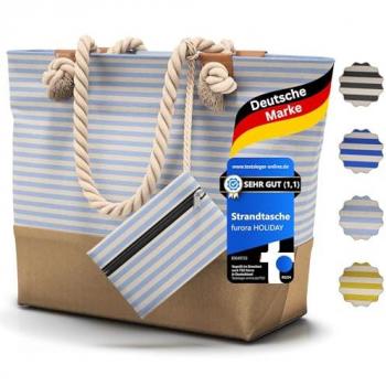 Flora Furora Beach Bag mit praktischen Fächern