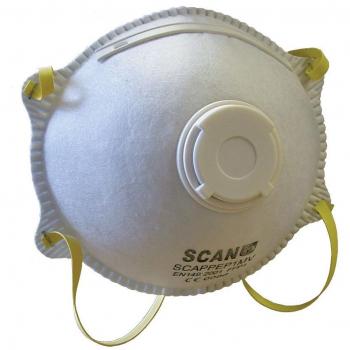 Scan Moulded Disposable Mask Valved FFP1 Protection (Pack 3) SCAPPEP1MV