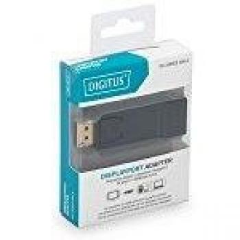 Assmann DIGITUS DisplayPort Adapter DP-HDMI Typ A DP 1.1a Full HD sw