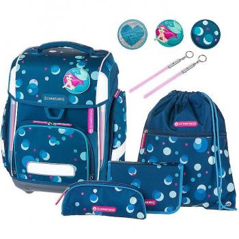 SCHNEIDERS Ergolite Polkadot Schulranzen mit LED-Sicherheitsdetails