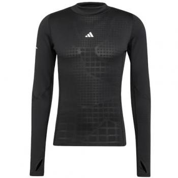 Adidas Techfit COLD.RDY Langarm-Funktionsshirt schwarz S
