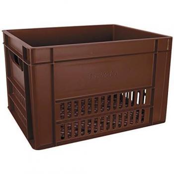 Fastrider 34L All‑Weather Bicycle Basket – Brown (Unisex)