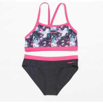 Bikini enfant noir Ankor, femme petite, taille 12
