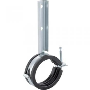 Collier de serrage Ø 50mm Geberit Gis, galvanisé, avec isolation acoustique