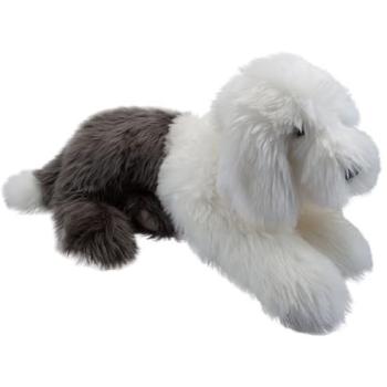 Gentle Lamb Buddy – 45 cm Grey & White Soft Dog Stuffed Animal
