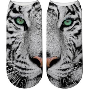 Calcetines divertidos de tigre para mujer