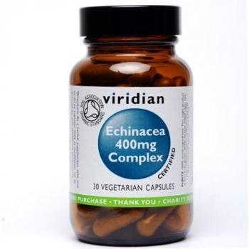 Viridian Organický Echinacea 400mg 60 kapslí