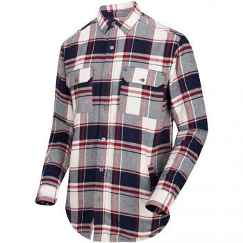 Chemise Tygo à Carreaux Moletonnée Regatta Homme Navy L