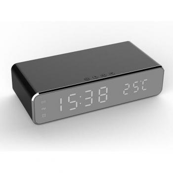 Horloge LED avec Fonction Thermomètre et Chargeur sans Fil